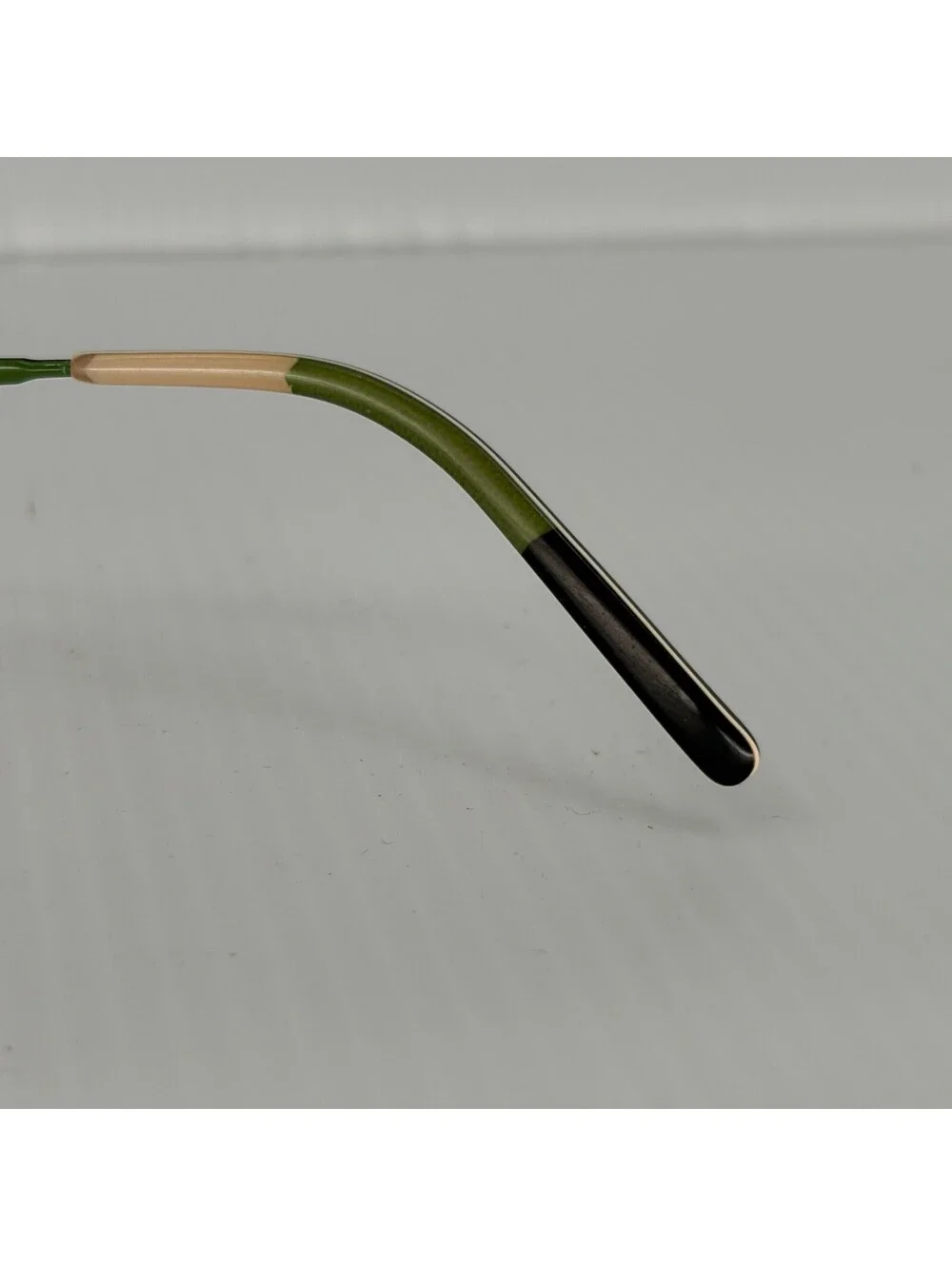 Kate Spade Marcy 0FH5 Green Brown Semi Rimless Frames Only Made In Italy